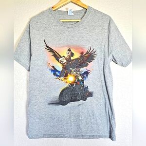 Men's Ride Free Cat Graphic Tee M